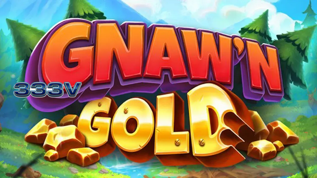 Tampilan visual slot Gnaw’n Gold dengan tema alam
